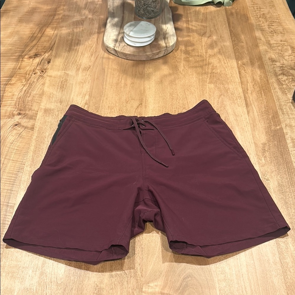 Ten Thousand Foundation Shorts Maroon Size M 7”